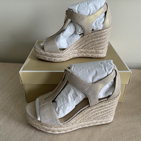 Michael Kors Wedge Sandals - Picture 1 of 12